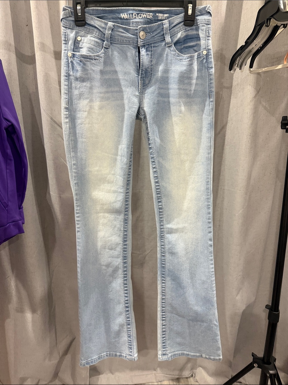 Wallflower Light Blue Flared Jeans